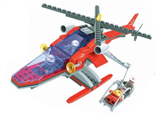 Fire water helicopter no. 4(207pcs) 