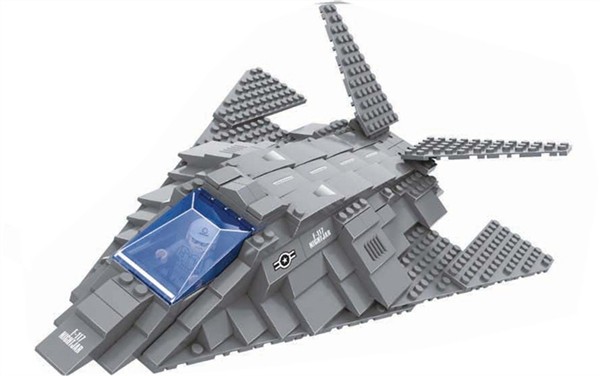Large Boeing 117 Stealth(259pcs)