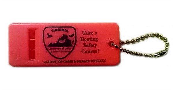 Keychain whistle