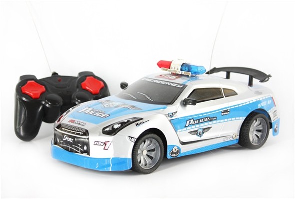 1:18 PVC remote control car production police car