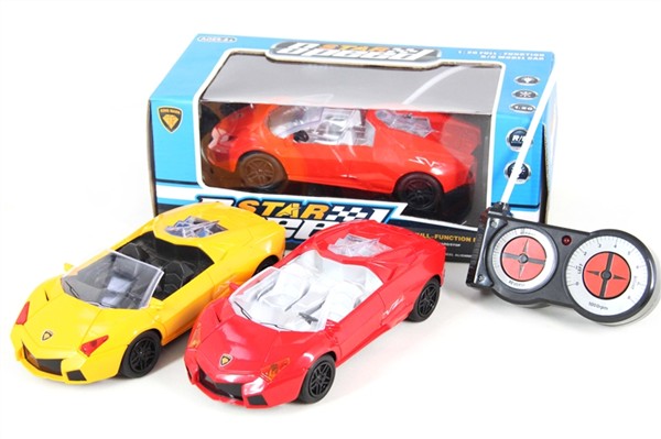 Cars 1:20 Lamborghini lights four-way remote control car 