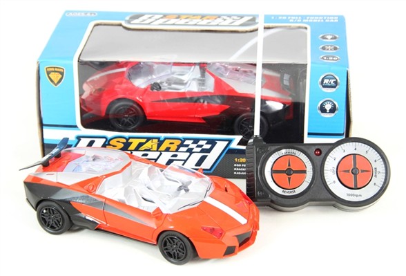 Classic 1:20 Lamborghini lights four-way remote control car 