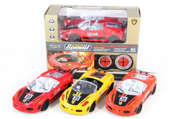 The racing version of the 1:20 Ferrari light four-way remote control car 