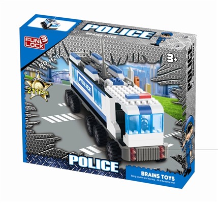 Police blocks(204pcs)