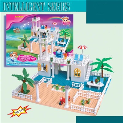 Villa building blocks (216pcs)