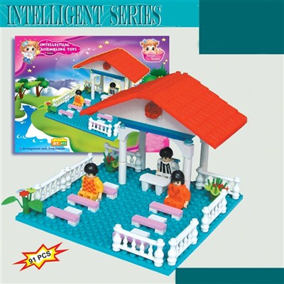 Villa building blocks (91pcs)