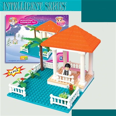 Villa building blocks (74pcs)