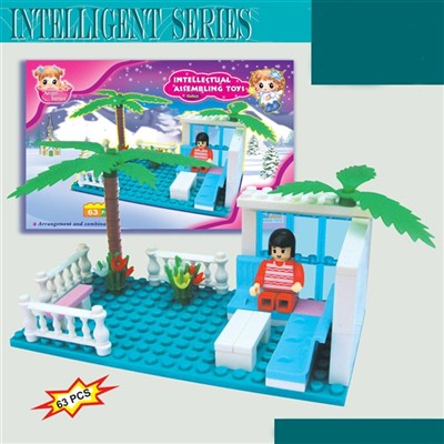 Villa building blocks (63pcs)