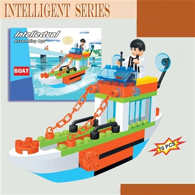 Boat building blocks ( 70pcs )