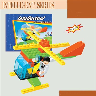 Aircraft building blocks (51pcs)