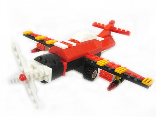 Stunt plane ( 108pcs )