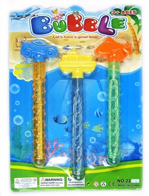 Beach bubble wand