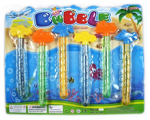 Beach bubble wand