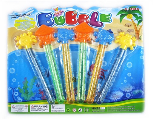 Beach bubble wand