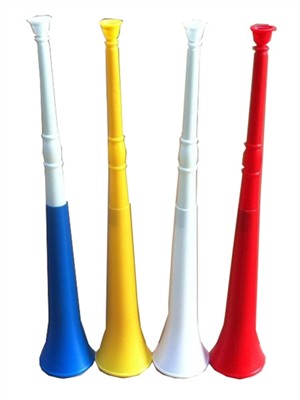 The VUVUZELA two telescopic fans horn