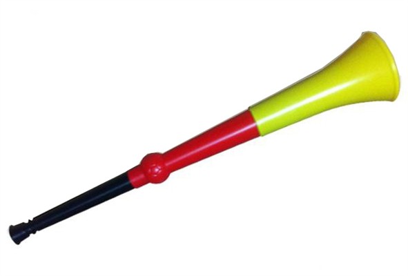 Vuvuzela three retractable fans horn