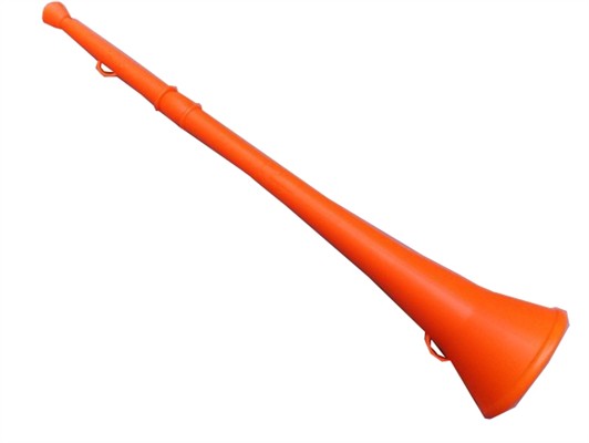 World Cup fans horn vuvuzela