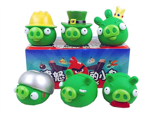 New version of swine the slush angry bird piggy