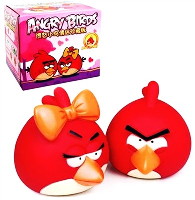 Coin with king-size light and music lovers angry bird piggy