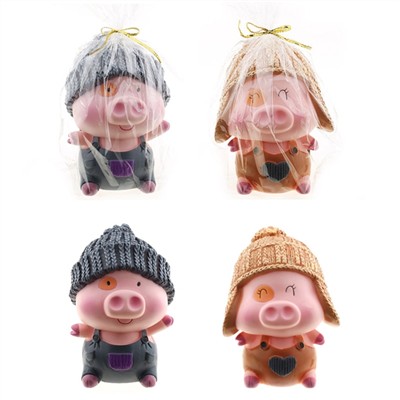 Wool hat large Mcdull Mcdull money boxes 