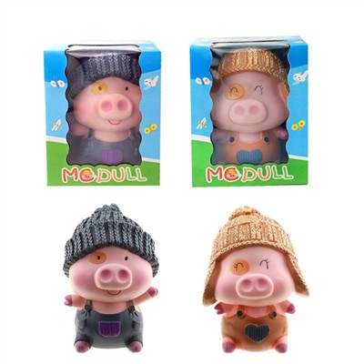 Wool hat large Mcdull Mcdull money boxes 