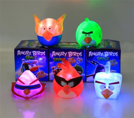 Angry birds with space edition light music money boxes 