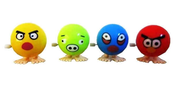 Chain jumping ball - an angry bird