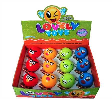 Chain jumping ball - an angry bird