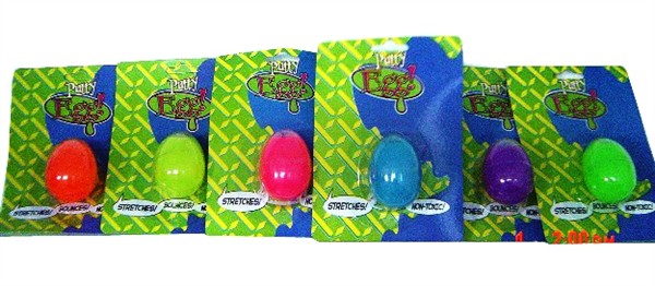 Fluorescence eggs putty