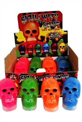 Color skull Sharpei glue