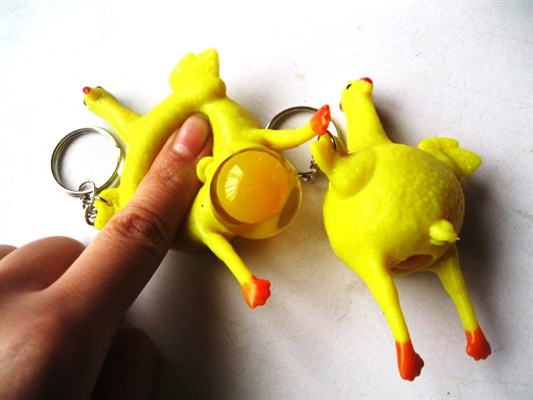 Lay eggs small turkey Keyring