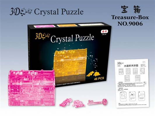 DIY chest crystal building blocks(46pcs)