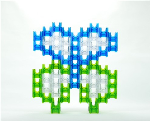 Transparent building blocks (50pcs)