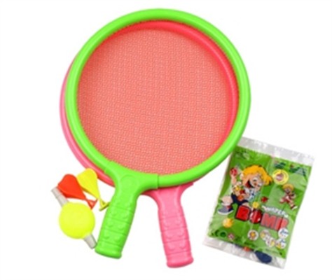 Tennis racket with water polo