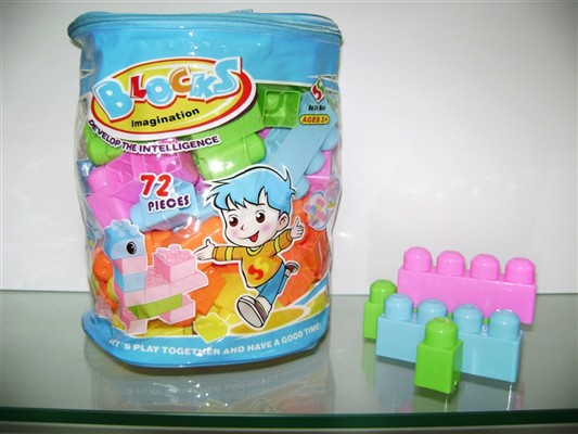 Boy particle building blocks (72pcs)