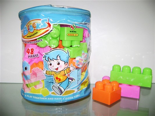 Boy particle building blocks (48pcs)