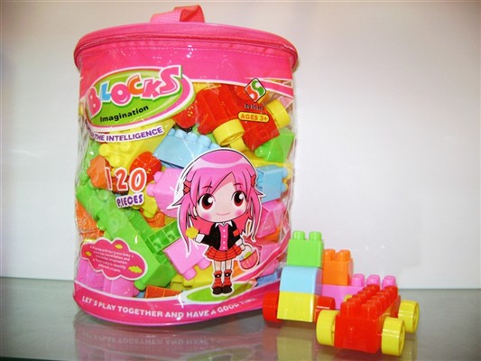 Girls small particles blocks (120pcs)