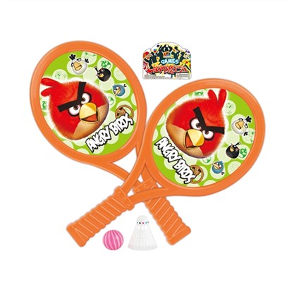 30CM the oval angry bird face racket