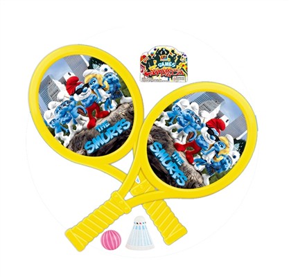 30CM oval blue wizard face racket