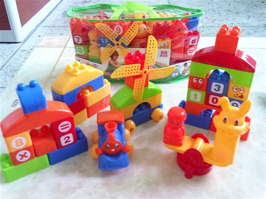 Bagged building blocks (50pcs)