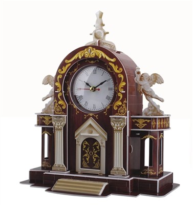 The dimensional puzzle Clock - Western House (38pcs)