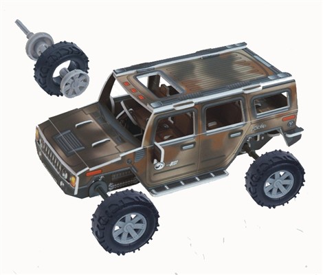 The inertia Jeep (57pcs)