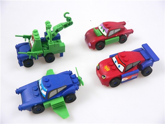 Building blocks mobilization car