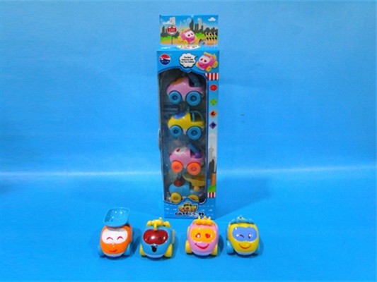 The inertia cartoon car (24pcs)