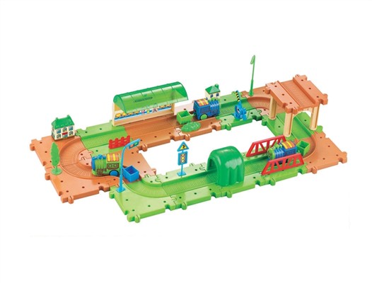 Intellectual building blocks electric train track (32pcs)