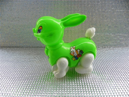 PULL rabbit {with a wag}