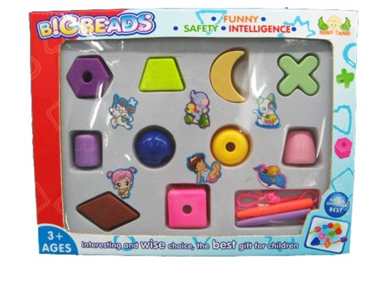 The children intellectual beaded English board (10pcs)