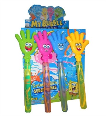 Clap Spongebob Squarepants bubble wand