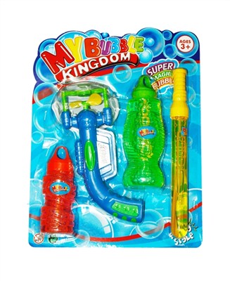 Magical electric bubble gun