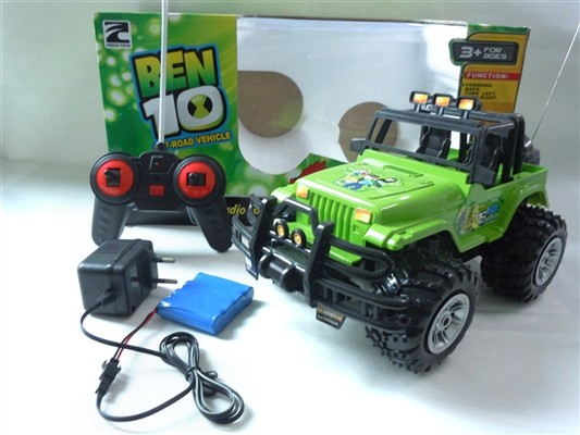 1:16 big wheels remote control car Jeep (BEN 10)